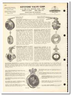 Keystone Valve Corp 1967 vintage oil gas catalog oilfield equipment Keystone Valve Corp 1967 vintage oil gas catalog oilfield equipment
