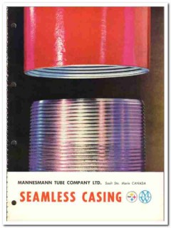 Mannesmann Tube Company Ltd 1967 vintage oil catalog oilfield casing Mannesmann Tube Company Ltd 1967 vintage oil catalog oilfield casing