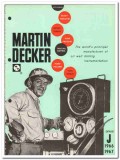 Martin-Decker Corp 1967 vintage oil gas catalog oilfield instruments Martin-Decker Corp 1967 vintage oil gas catalog oilfield instruments