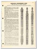 Monarch Engineering Corp 1967 vintage oil gas catalog oilfield pumps