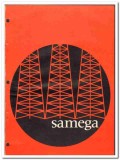 Samega 1977 vintage oil gas catalog oilfield services logging units Samega 1977 vintage oil gas catalog oilfield services logging units