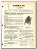 StoneBor Inc 1977 vintage oil gas catalog oilfield chemical pumps