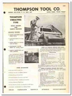 Thompson Tool Company 1977 vintage oil gas catalog oilfield equipment Thompson Tool Company 1977 vintage oil gas catalog oilfield equipment