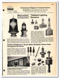 Tideland Signal Corp 1977 vintage oil gas catalog oilfield lighting