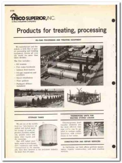 Trico Superior Inc 1977 vintage oil gas catalog oilfield equipment Trico Superior Inc 1977 vintage oil gas catalog oilfield equipment