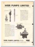 Weir Pumps Limited 1977 vintage oil gas catalog oilfield equipment