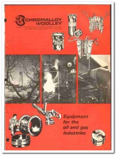 Chromalloy American Corp 1977 vintage oil catalog oilfield Woolley Chromalloy American Corp 1977 vintage oil catalog oilfield Woolley
