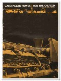 Caterpillar Tractor Company 1981 vintage oil catalog oilfield power