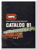 Cooper Mfg Corp 1981 vintage oil gas catalog oilfield drilling rigs Cooper Mfg Corp 1981 vintage oil gas catalog oilfield drilling rigs