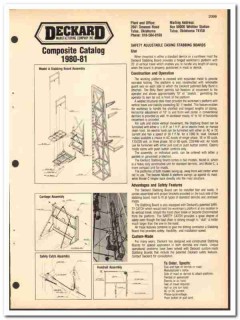 Deckard Mfg Company 1981 vintage oil catalog oilfield safety equipment