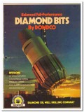 Diamond Oil Well Drilling Company 1981 vintage catalog oilfield bits