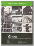 Demco Inc 1981 vintage oil gas catalog oilfield Cooper Industries