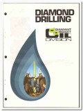 Diamant Boart SA 1981 vintage oil catalog oilfield Diamond Drilling