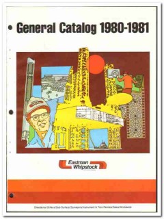 Eastman Whipstock Inc 1981 vintage oil gas catalog oilfield Petrolane