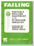 George E Failing Company 1981 vintage oil catalog oilfield Azcon