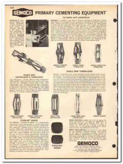 Gemoco Inc 1981 vintage oil gas catalog oilfield equipment cementing