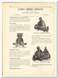 Gamon Meter Company 1930 vintage plumbing catalog Watch Dog water Gamon Meter Company 1930 vintage plumbing catalog Watch Dog water