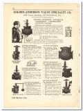 Golden-Anderson Valve Specialty Company 1930 vintage plumbing catalog Golden-Anderson Valve Specialty Company 1930 vintage plumbing catalog