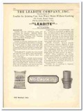Leadite Company 1930 vintage plumbing catalog water main joints Leadite Company 1930 vintage plumbing catalog water main joints