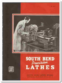 South Bend Lathe Works Inc 1941 vintage industrial catalog machinery