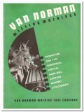 Van Norman Machine Tool Company 1941 vintage industrial catalog