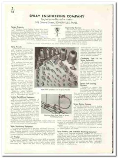 Spray Engineering Company 1941 vintage industrial catalog Spraco