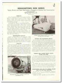 Downingtown Iron Works 1941 vintage heating catalog tank boilers Downingtown Iron Works 1941 vintage heating catalog tank boilers