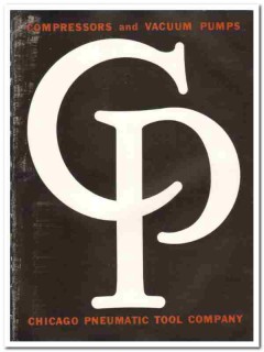 Chicago Pneumatic Tool Company 1941 vintage industrial catalog pumps Chicago Pneumatic Tool Company 1941 vintage industrial catalog pumps