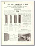 Penn Metal Corp 1941 vintage locker catalog Penco cabinets shelving