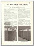 Fiat Metal Mfg Company 1941 vintage bathroom catalog partition shower