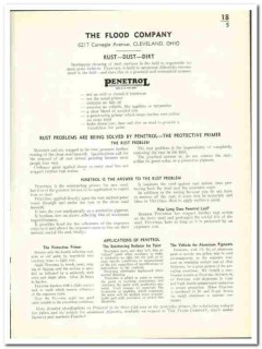 Flood Company 1941 vintage paint catalog primer rust Penetrol Flood Company 1941 vintage paint catalog primer rust Penetrol