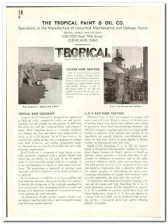 Tropical Paint Oil Company 1941 vintage catalog coatings Elastikote Tropical Paint Oil Company 1941 vintage catalog coatings Elastikote