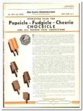 Joe Lowe Corp 1936 vintage dairy catalog Popsicle Fudgicle Chocsicle