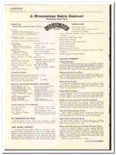J Hungerford Smith Company 1936 vintage dairy catalog fruits nuts