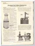 Standard Cap Seal Corp 1936 vintage dairy catalog milk bottle hood