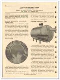 Alloy Products Corp 1946 vintage dairy catalog stainless steel tanks