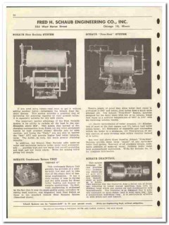 Fred H Schaub Engineering Company 1946 vintage heating catalog steam