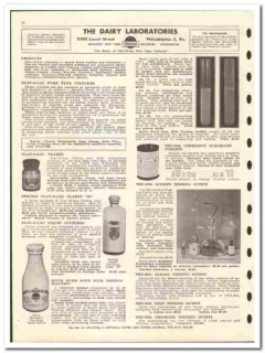 Dalare Associates Inc 1946 vintage dairy catalog Flav-O-Lac Tru-Sol Dalare Associates Inc 1946 vintage dairy catalog Flav-O-Lac Tru-Sol