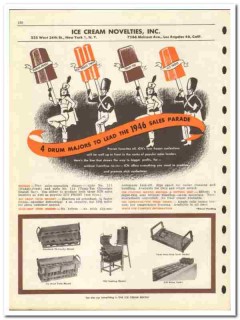 Ice Cream Novelties Inc 1946 vintage dairy catalog moulds Fudgi-Frost Ice Cream Novelties Inc 1946 vintage dairy catalog moulds Fudgi-Frost