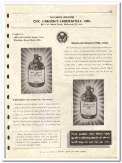 Chr Hansens Laboratory Inc 1946 vintage dairy catalog color Wellsrich Chr Hansens Laboratory Inc 1946 vintage dairy catalog color Wellsrich