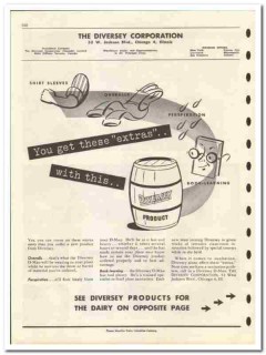 Diversey Corp 1946 vintage dairy catalog cleaning washing products Diversey Corp 1946 vintage dairy catalog cleaning washing products
