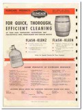 Klenzade Products Inc 1946 vintage dairy catalog cleaner Flash-Klenz