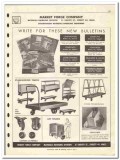 Market Forge Company 1946 vintage industrial catalog dairy trucks