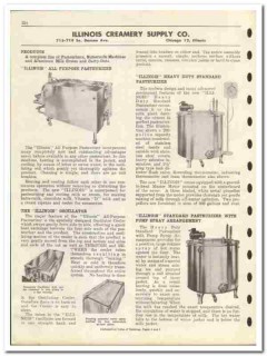 Illinois Creamery Supply Company 1946 vintage dairy catalog milk cases