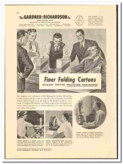 Gardner-Richardson Company 1942 vintage industrial catalog cartons Gardner-Richardson Company 1942 vintage industrial catalog cartons