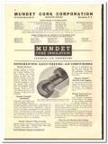 Mundet Cork Corp 1942 vintage insulation catalog refrigeration