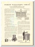 Sparkler Mfg Company 1942 vintage industrial catalog horizontal filter Sparkler Mfg Company 1942 vintage industrial catalog horizontal filter