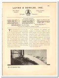 Layne Bowler Inc 1941 vintage municipal catalog well water supplies Layne Bowler Inc 1941 vintage municipal catalog well water supplies