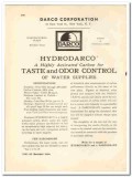Darco Corp 1941 vintage municipal catalog water taste odor Hydrodarco Darco Corp 1941 vintage municipal catalog water taste odor Hydrodarco