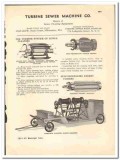 Turbine Sewer Machine Company 1941 vintage municipal catalog cleaning Turbine Sewer Machine Company 1941 vintage municipal catalog cleaning